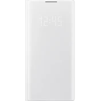 Pouzdro na mobilní telefon Samsung FlipCover LED View pro Samsung Galaxy Note10 bílé