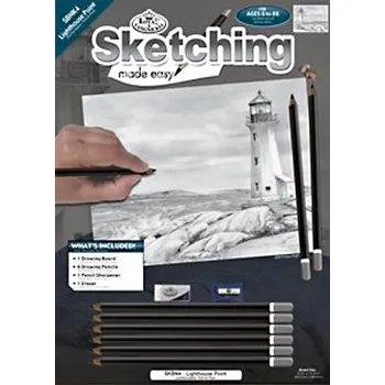 omalovánky Royal and Langnickel Malování skicovacími tužkami - Maják