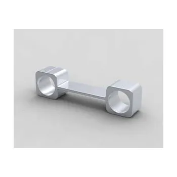 Zábradlí AK-163 - Dekorační držák příček - dvojitý