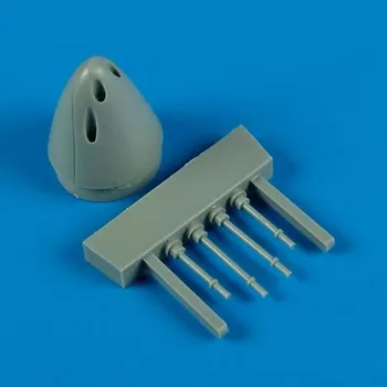 Plastikový model Quickboost 1/72 F9F-2 Panther correct nose with gun barrels