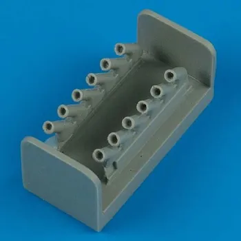 Plastikový model Quickboost 1/48 Spitfire Mk. IX exhaust - round