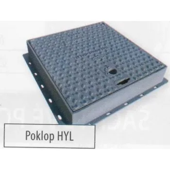 poklop Litinový poklop HY L 50 400 x 400 mm