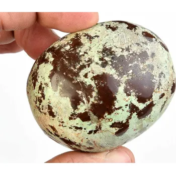 Přírodní kámen Zelený opál výběrový (125g)