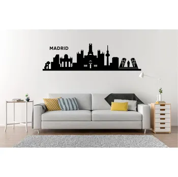 Samolepící dekorace Lepy.cz Samolepka na zeď Madrid Velikost (šířka x výška): l20x34cm, Barevná varianta: Krémová