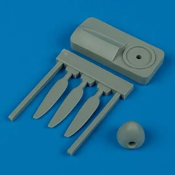 Plastikový model Quickboost 1/72 Hawker Hurricane Rotol Spinner propeller