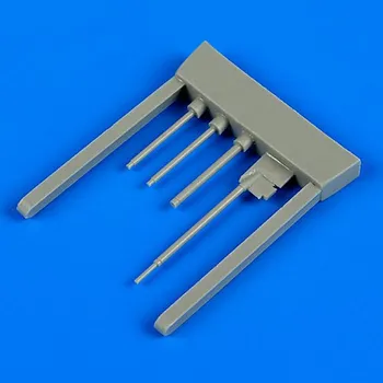 Plastikový model Quickboost 1/48 MiG-3 late gun barrels and pitot tube