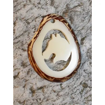 Přívěsek Přívěsek kůň (tagua)