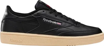 Dámské tenisky Reebok Club C 85 Black/Silver Metallic/Red