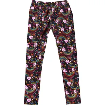 Dívčí oblečení xcena Minnie Mouse legíny dlouhé bavlněné celotisk Velikost: 5 roků