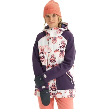 bunda Burton Eastfall - Stout White Stylus/Purple Velvet S