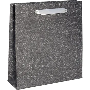 Šperky4U Papírová dárková taška stříbřitě šedá - KR1024-GR