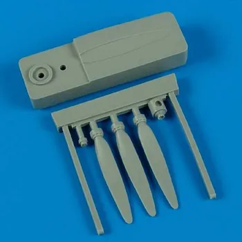 Plastikový model Quickboost 1/48 Bf 109E propeller w/tool