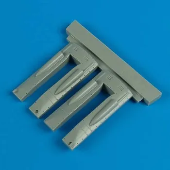 Plastikový model Quickboost 1/48 P-38 Lightning turbo-supercharger cover