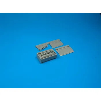 Plastikový model Quickboost 1/48 P-39N/Q Airacobra engine