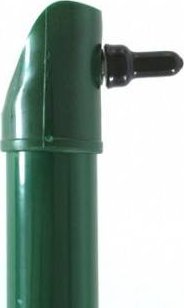 Vzpěra kulatá o průměru 38mm - poplastovaná,zelená Výška sloupku: 150cm