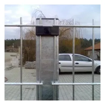 Plot Plotový sloupek 60x60mm pro panel 2D a 3D, pozinkovaný, bez děr Výška sloupku: 320cm