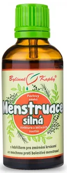 Přírodní produkt Bylinné kapky s.r.o. Menstruace silná 50 ml
