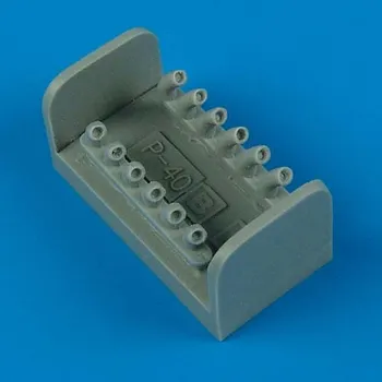 Plastikový model Quickboost 1/72 P-40B/C Warhawk exhaust