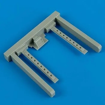 Plastikový model Quickboost 1/48 Bf 109E air intake & cover injection