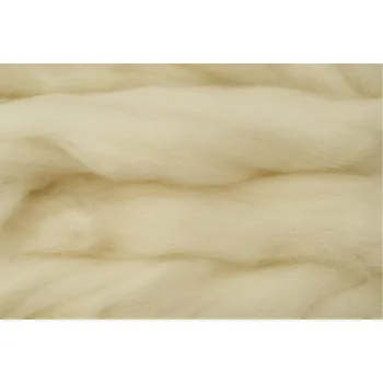 Česanec přírodní bílá -jihoamerická 042 bílá: 100 g