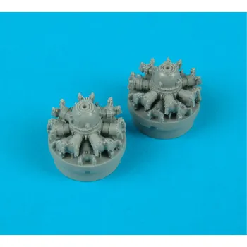 Plastikový model Quickboost 1/72 C-47 Dakota engines (for Italeri)