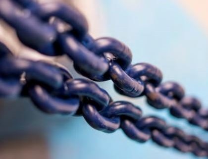 Lesnický řetěz - O profil G10 Rozměr řetězu: 8 x 24 mm, Provedení řetězu: Barvený