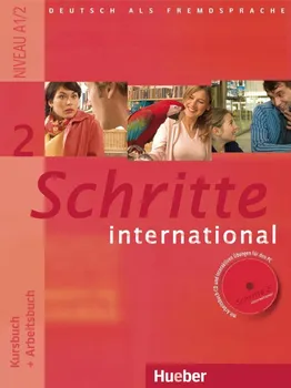 Německý jazyk Schritte international 2. Kursbuch + Arbeitsbuch mit Audio-CD zum Arbeitsbuch und interaktiven bungen - Heuber (2006, brožovaná) + [CD]
