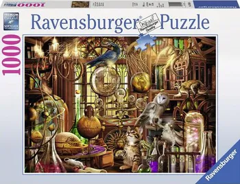 Puzzle Ravensburger Merlinova pracovna 1000 dílků