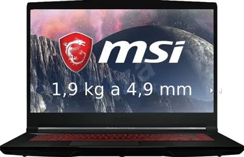 Notebook MSI GF63 Thin (9RCX-631CZ)