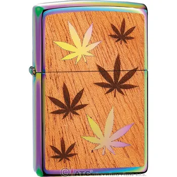 Zapalovač Zippo WOODCHUCK LEAVES (Benzín zdarma)