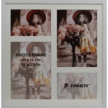 Rám na obraz FANDY Fotorámeček Style gallery 02 1 bílý
