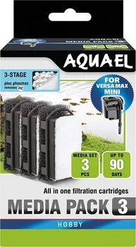 filtrační náplň do akvária AquaEl Versamax Mini Media Pack 3 ks