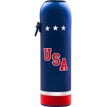 Láhev Ostatní Termoobal na hokejovou láhev 1 litr - Dres USA Barva: tmavě modrá