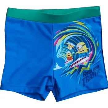 Chlapecké plavky xcena Minions plavky s nohavičkou modré Velikost: 2 roky