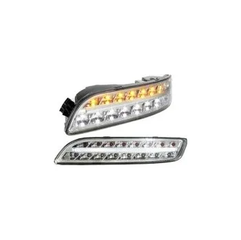 Osvětlení pro motocykl LITEC LED přední blinkr, parkovací světlo, mlhovka Porsche 997 -- rok výroby 2004-08 chrom