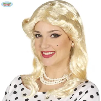 Karnevalová paruka Retro blond paruka