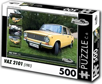 Puzzle KB Barko Retro-Auta VAZ 2101 (1981) 500 dílků