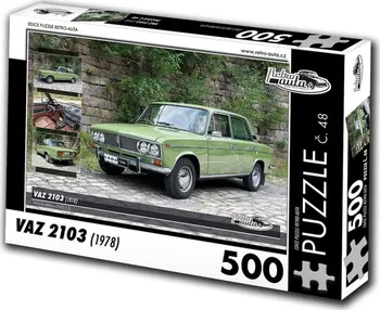 Puzzle KB Barko Retro-Auta Vaz 2103 (1978) 500 dílků