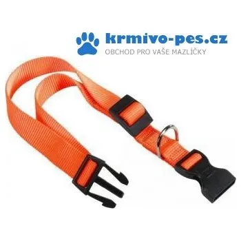 Obojek pro psa Obojek nylon CLUB C 44cmx15mm oranžový