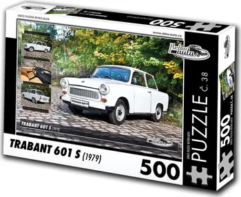 Puzzle KB Barko Retro-Auta Trabant 601 S (1979) 500 dílků