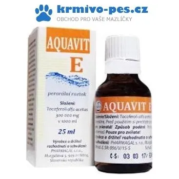 Chov hospodářského zvířete Aquavit E sol 25ml