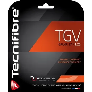 Struna na výplet tenisové rakety Tenisový výplet Tecnifibre TGV 12m - 1.25 mm TECNIFIBRE