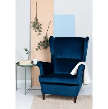 Křeslo MAMBA křeslo Lord, sametově modrá