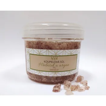 Koupelová sůl Yasminka Koupelová sůl hřebíček s arganem, 150g