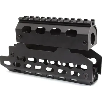 Sportovní střelba CYMA Kovové předpažbí KeyMod pro AKS74U AEG/GBB