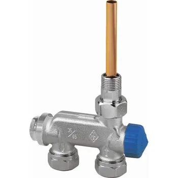 Hlavice pro radiátor Heimeier Radiátorový ventil E-Z přímý 3878-02.000
