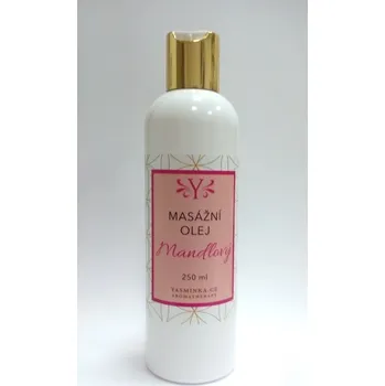 Pleťový olej Yasminka Mandlový masážní a tělový olej, 1l