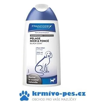 Péče o srst a drápky Francodex Šampon černá srst 250ml