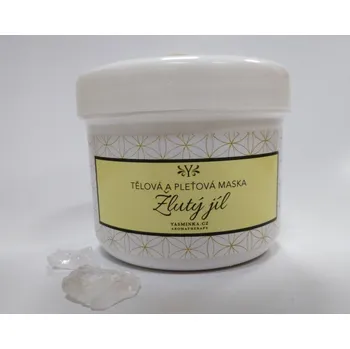 Pleťová maska Yasminka Žlutý jíl - pleťová a tělová maska, 1kg