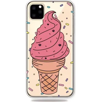 Pouzdro na mobilní telefon Měkký 3D transparentní kryt pro iPhone 11 Pro - zmrzlina